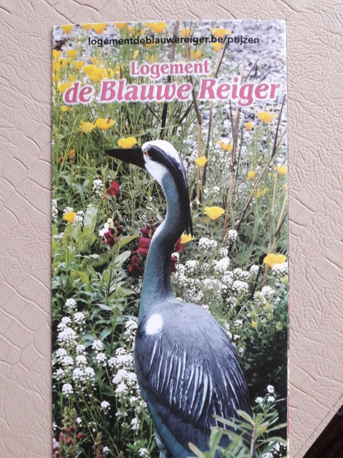 Logement De Blauwe Reiger Voeren Ngoại thất bức ảnh